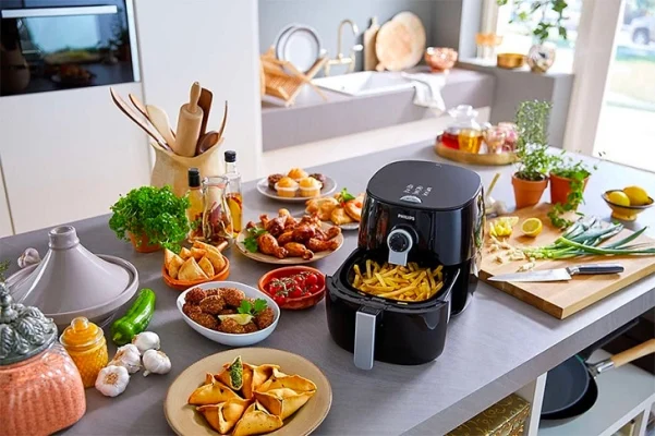 Sử dụng nồi chiên không dầu trong nhà bếp