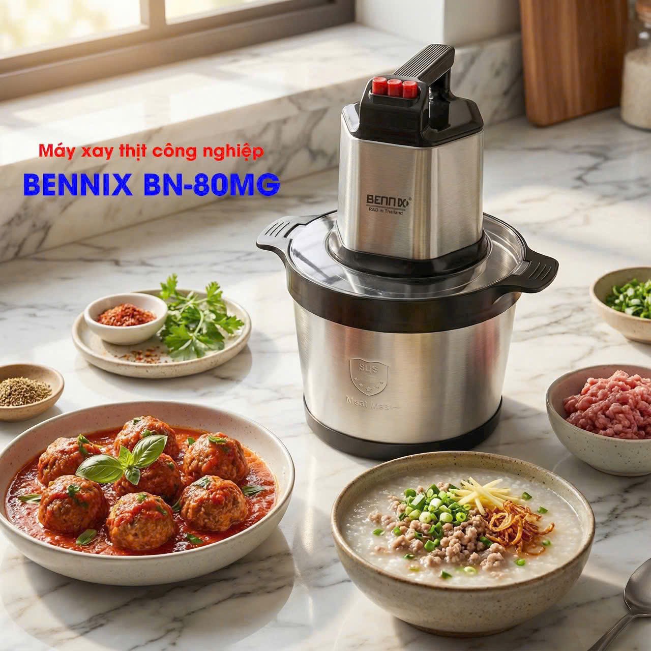 Máy Xay Thịt Bennix 1