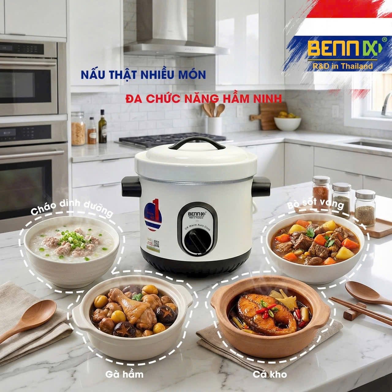 Nồi Áp Suật Bennix 11