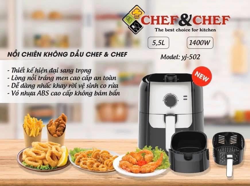 Nồi Chiên Không Dầu Chef&Chef 1
