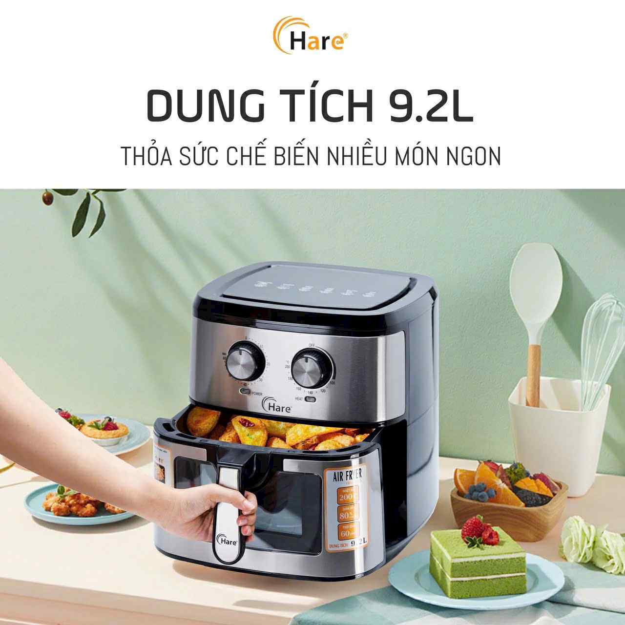 Nồi Chiên Không Dầu Hare 1